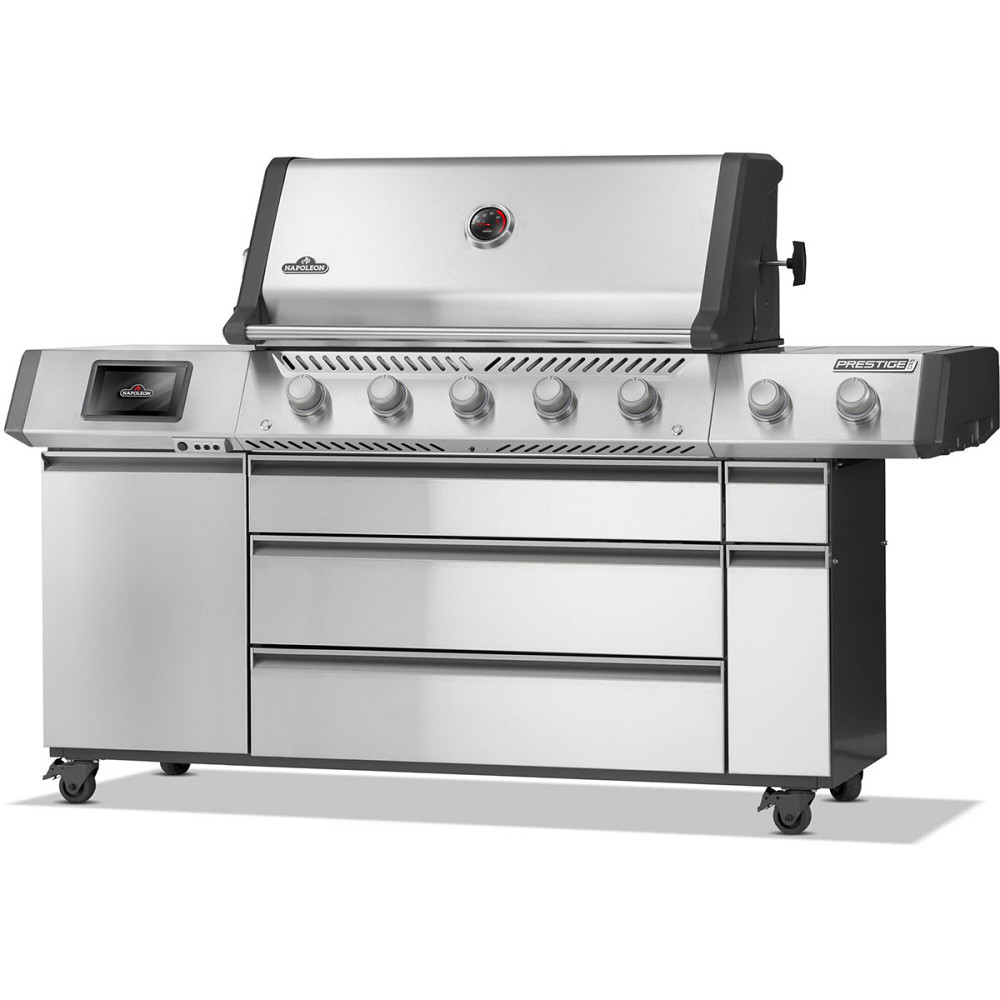 Газовий гриль Napoleon Prestige PRO 665 Connected з бічною конфоркою Sizzle Zone та вертілем нерж сталь PRO665VXRSIBPSS Код: Рівне - фото 4