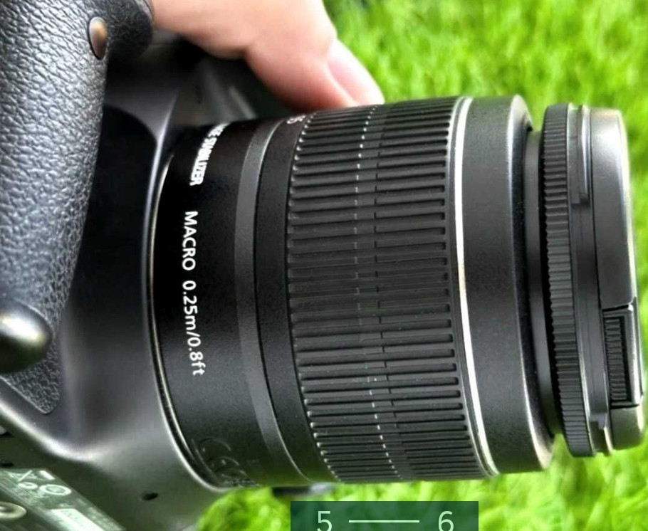 Фотоапарат Дзеркальний: Canon EOS 550D Kit з Об'єктивом, Сумкою, Картою. Харків - фото 4