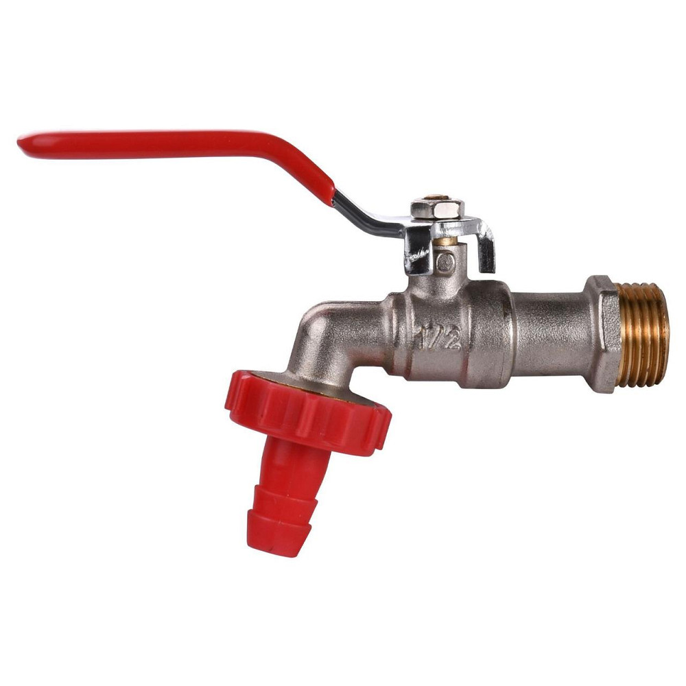 Кран шаровый поливочный 1/2″ NV-4018 PR (000009846) Киев - изображение 1