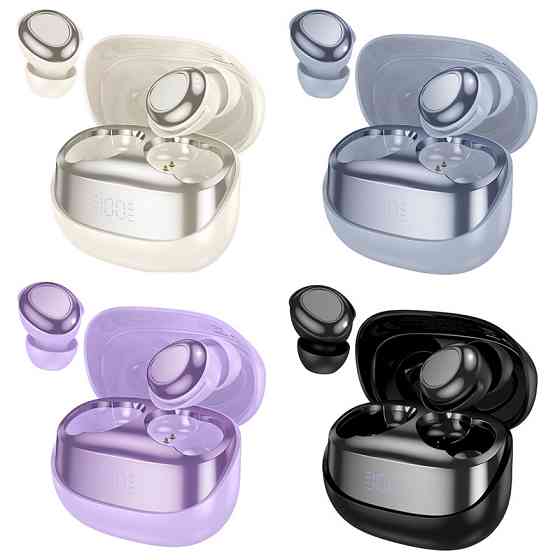 Бездротові навушники HOCO EW200 Milky White для сну Київ