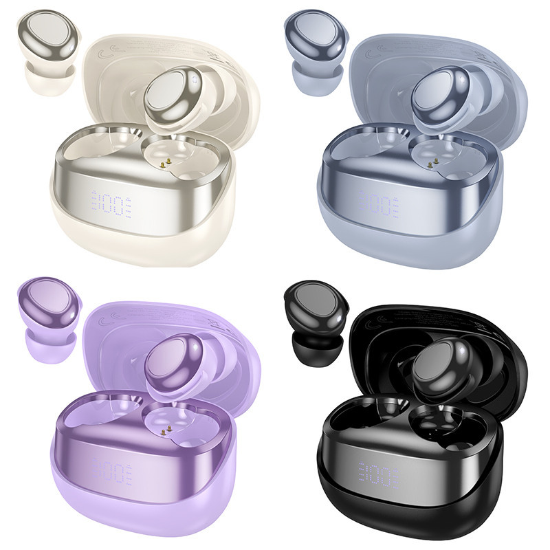 Беспроводные наушники HOCO EW200 Elegant для сна, белые Киев - изображение 3