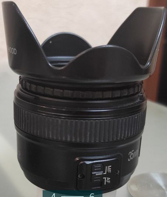 Объектив: Yongnuo 35mm. F/2 NIKON. Майже новий Харьков - изображение 4