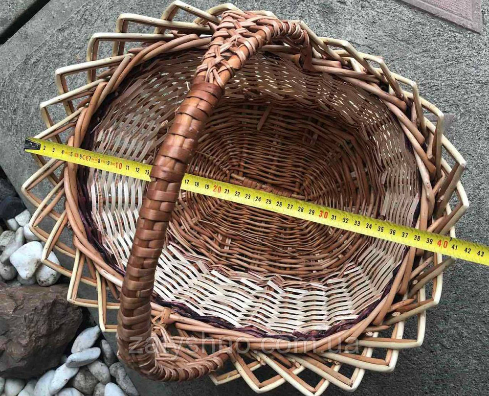 Корзина пасхальная из лозы симпатичная Киев - изображение 4