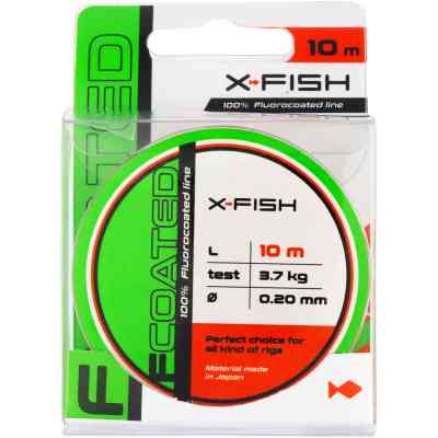 Флюорокарбон X-Fish FCoated 10m 0.20mm 3.7kg (1917.01.24) Вінниця