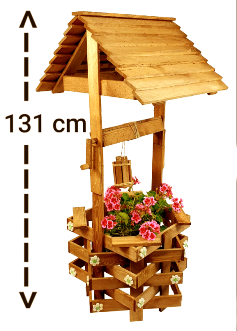 Декоративний колодязь "Мадія" сієна Миколаїв - фото 1