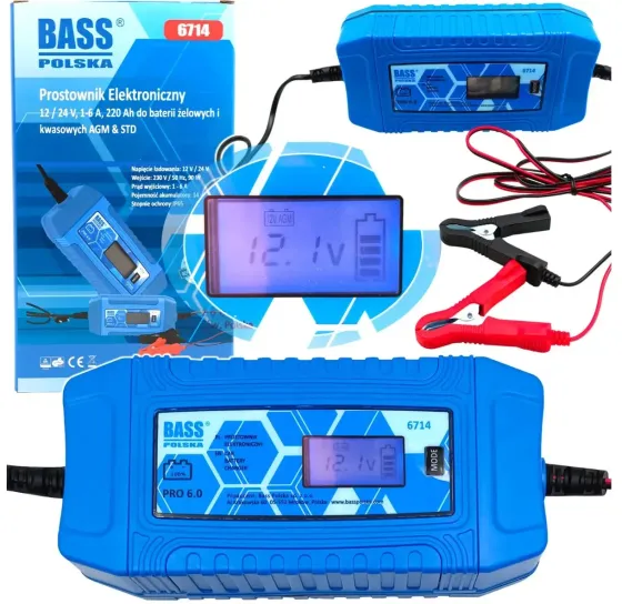 Зарядное устройство для гнлевых аккумуляторов Bass Polska 6713 Киев