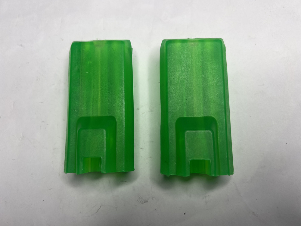 Резинки подножек водителя Da (силиконовые, зеленые) Мукачево - изображение 1