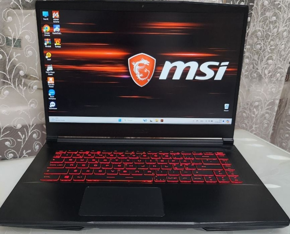 Ноутбук Ігровий: MSI GF63/ GTX 1050Ti 4Gb./i5-8300H/ RAM16GB/SSD. Київ - фото 1