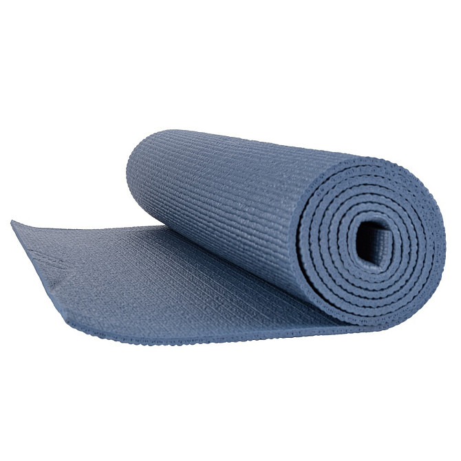 Килимок для йоги та фітнесу PowerPlay 4010 PVC Yoga Mat Темно-синій (173x61x0.6) Каменское - изображение 7