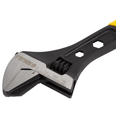 Ключ Sigma разводной с переставной губкой 250мм, 0-35мм CrV (TPR) (4100931) Винница - изображение 10