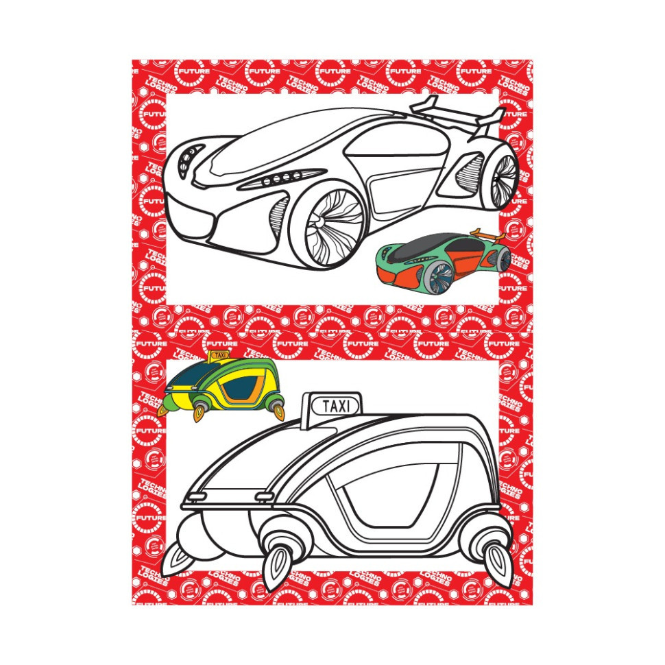 Книжка раскраска 