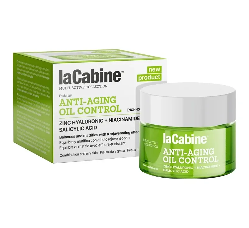 Антивіковий крем-гель для комбінованої та жирної шкіри обличчя ANTI-AGING OIL CONTROL CREAM LaCabine, 50 мл Дніпро - фото 1