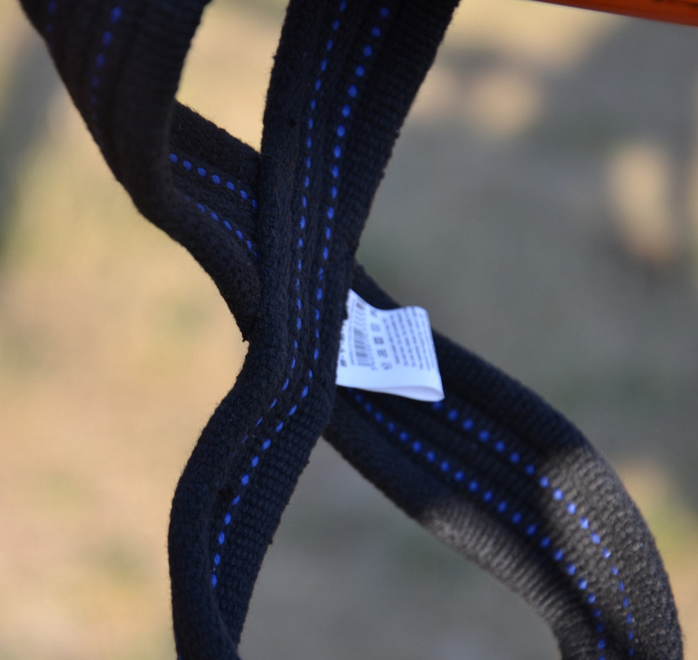 Лямки для тяги (вісмірка) Power System PS-3405 Figure 8 Black/Blue S/M Кам'янське - фото 9