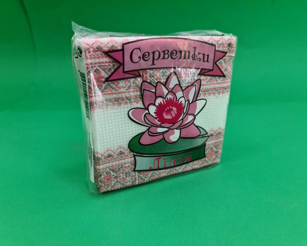 Серветка для сервірування 35лист Лілія малюнок (14 пачка) Харків - фото 1