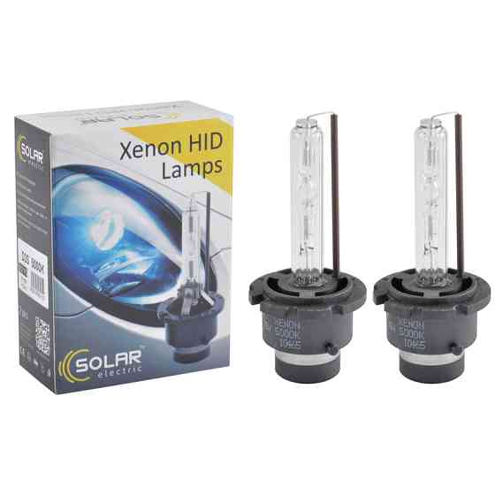 Ксенонова лампа Solar D2S 5000K, 85V, 35W PK32d-2, 2шт Львів