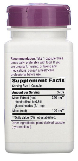 Мака Nature's Way Maca 350 мг 60 капсул Киев - изображение 2