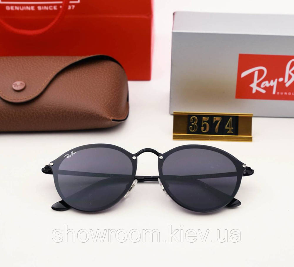 Жіночі сонцезахисні окуляри Rb 3574 (153/9А) black Київ - фото 4
