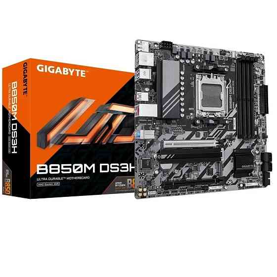 Материнська плата Gigabyte B850M DS3H Socket AM5 ( microATX ) Харків