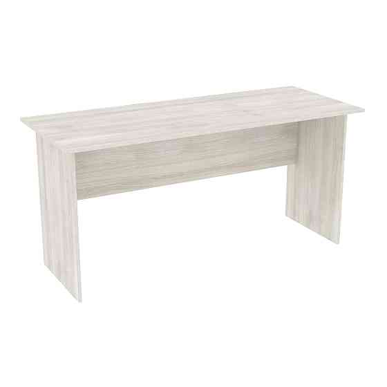 Стіл офісний СП, Дуб Шамоні Світлий, 1600/650/760 Львів