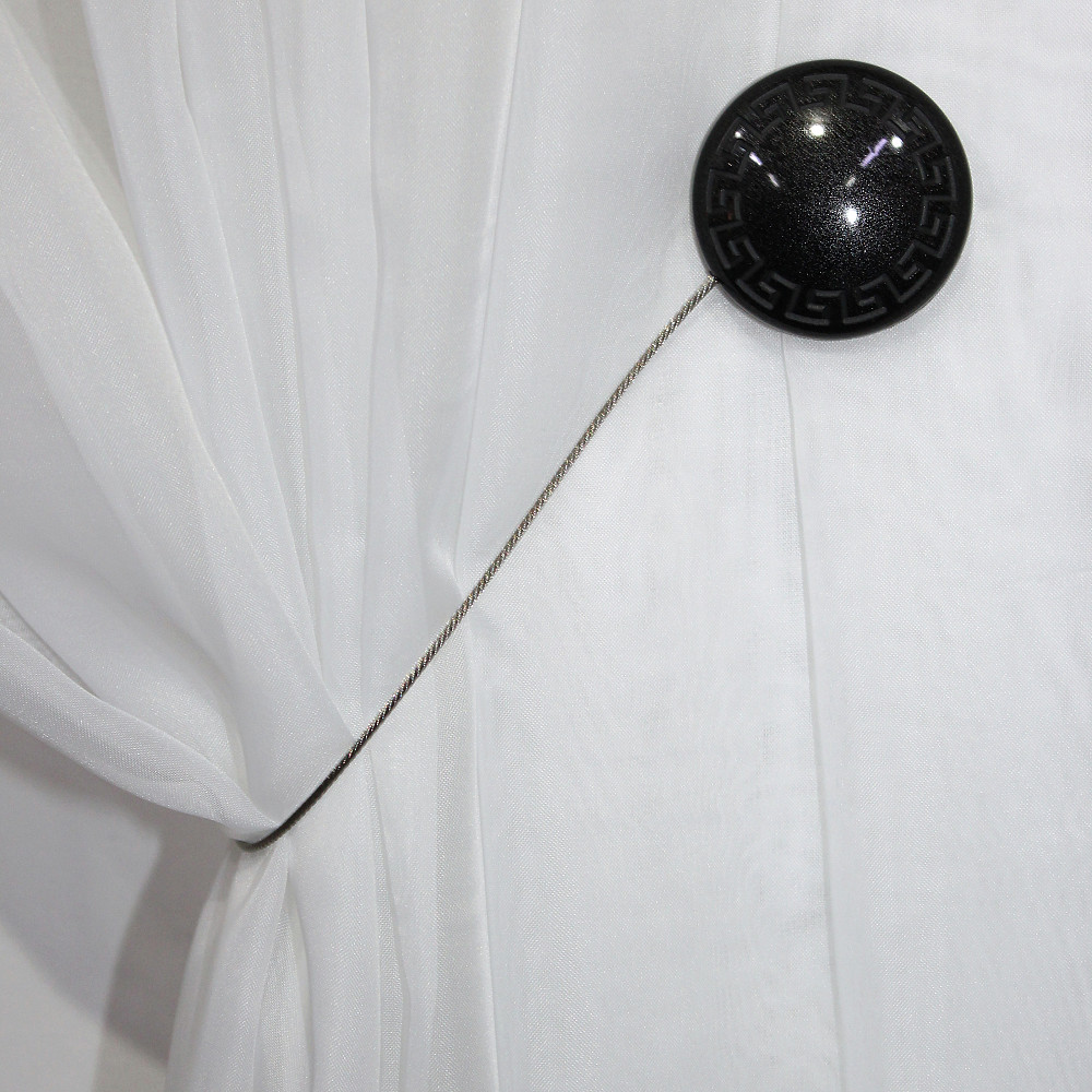 Магніти для штор і гардин (200м) Афіна набір 2 шт Чорний (81-111) Київ - фото 3