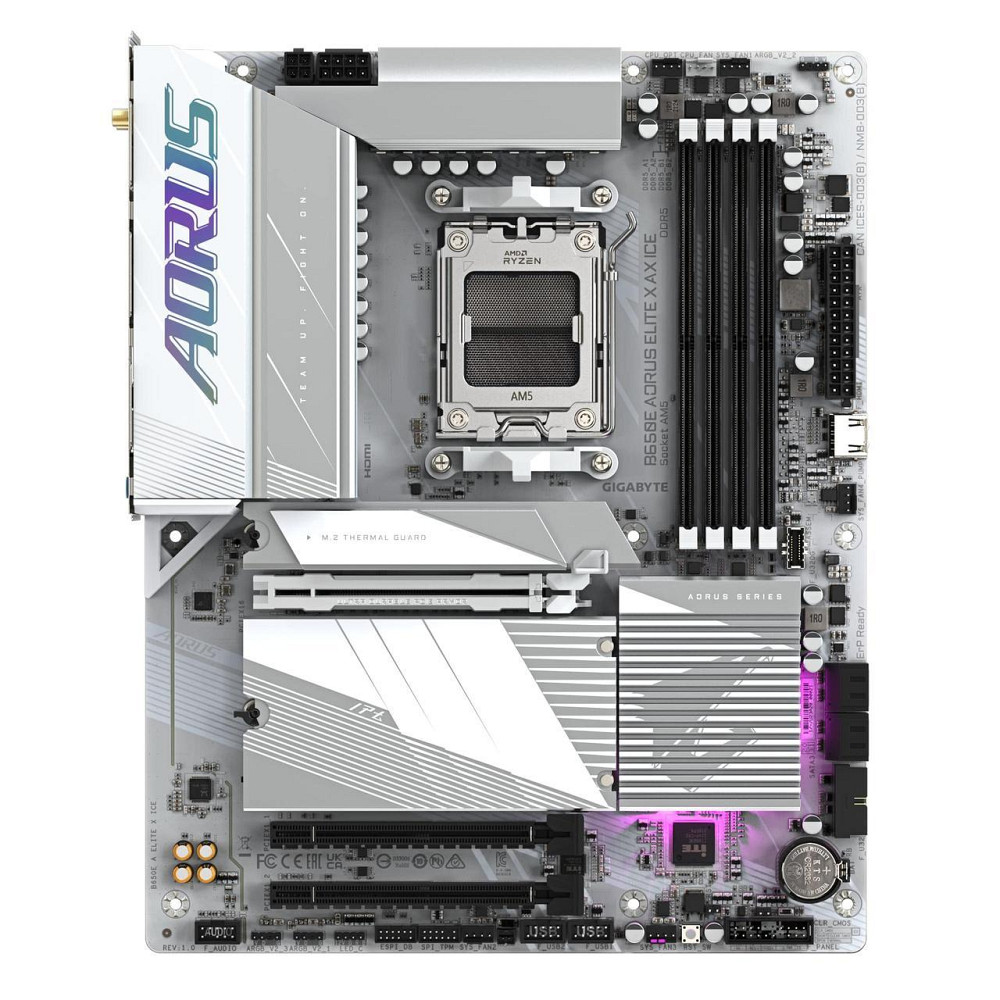 Материнська плата Gigabyte B650E Aorus Elite X AX Ice Socket AM5 ( ATX ) Харків - фото 2