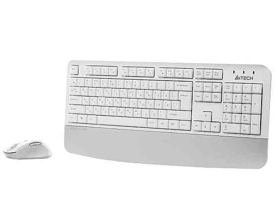 Комплект (клавіатура, миша) бездротовий A4Tech Fstyler FG2500S Plus White ( 21742 ) Харьков