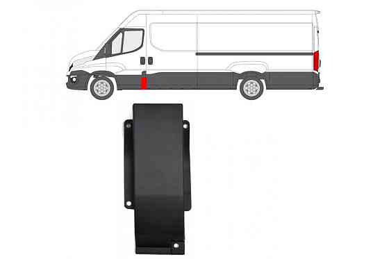 Накладка стійки кабіни GP Iveco Daily E6 ліва (5801521541) Київ