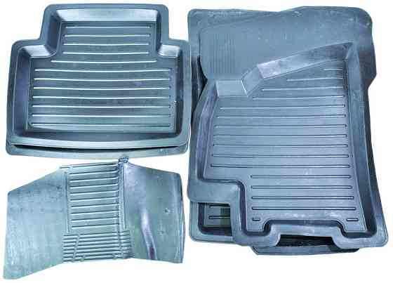 Килимки салону гумові Daewoo Lanos, Aveo,(з перемичкою), к-т (5 шт.) Київ