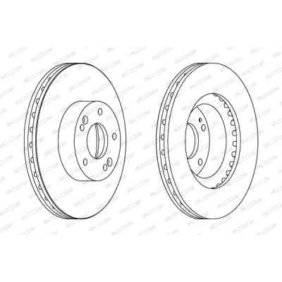 Гальмівний диск FERODO DDF1630 Вінниця