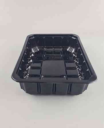 Харчові паковання поліпропіленова на М-4 (260х177х55) чорний полімерний (50 шт.) Харків