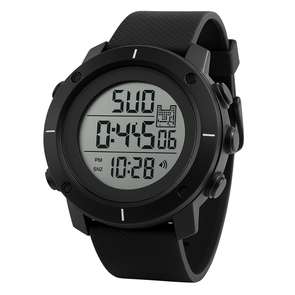 Годинник для кемпінгу та відпочинку, Електронний наручний годинник чоловічий тактичний HU-18 Львів - фото 14
