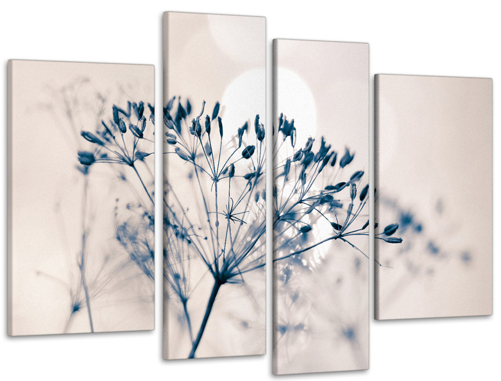 Модульна картина Квітка Мінімалізм Art-131_4 Київ - фото 1