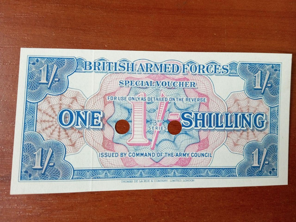 Великобритания (Армия) 1 шиллинг 1956 P-M26b UNC Полтава - фото 1