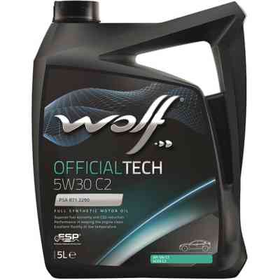 Моторна олива Wolf OFFICIALTECH 5W30 C2 5л (8309113) Вінниця