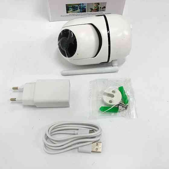 Камера відеоспостереження для дому квартири WiFi, Камери спостереження поворотні, Поворотна wifi камера TZ-30 Львів