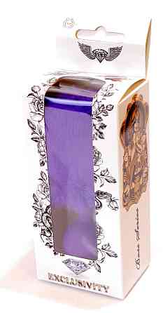 Анальная пробка ( размер S ) с хвостом Boss Series - Silicon PLUG Bunny Tail Purple, BS6400101 Sex Aura Киев