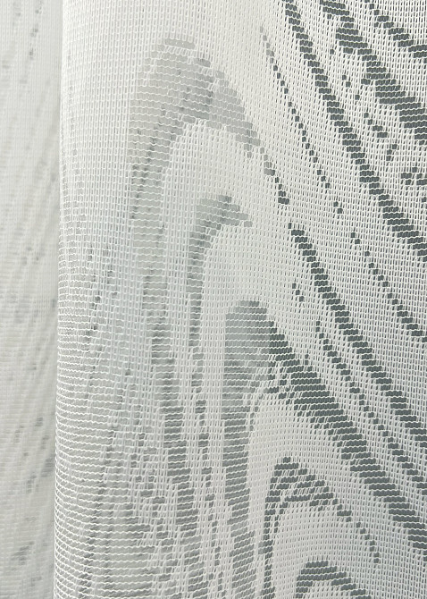 Тюль VR-Textil 1996т Жаккард Молочный 400х270 см (42-1045) Киев - изображение 6