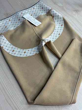 Лосины женские Bocska 2806 утепленные на меху с корсетом черные, черный, 2XL Киев