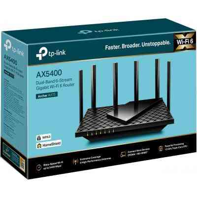 Маршрутизатор TP-Link ARCHER AX73 AX5400 4xGE LAN 1xGE WAN USB 3.0 MU-MIMO OFDMA (ARCHER-AX73) Вінниця