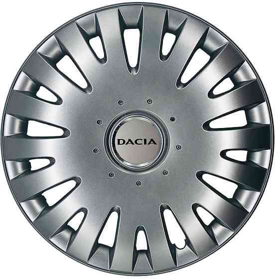 Автомобильные модельные колпаки R14 Dacia 211 4шт, SJS, серебряные Киев