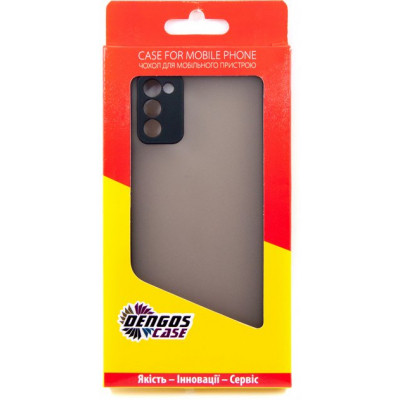 Чохол до мобільного телефона Dengos Matt Samsung Galaxy A03s black (DG-TPU-MATT-85) Вінниця - фото 4