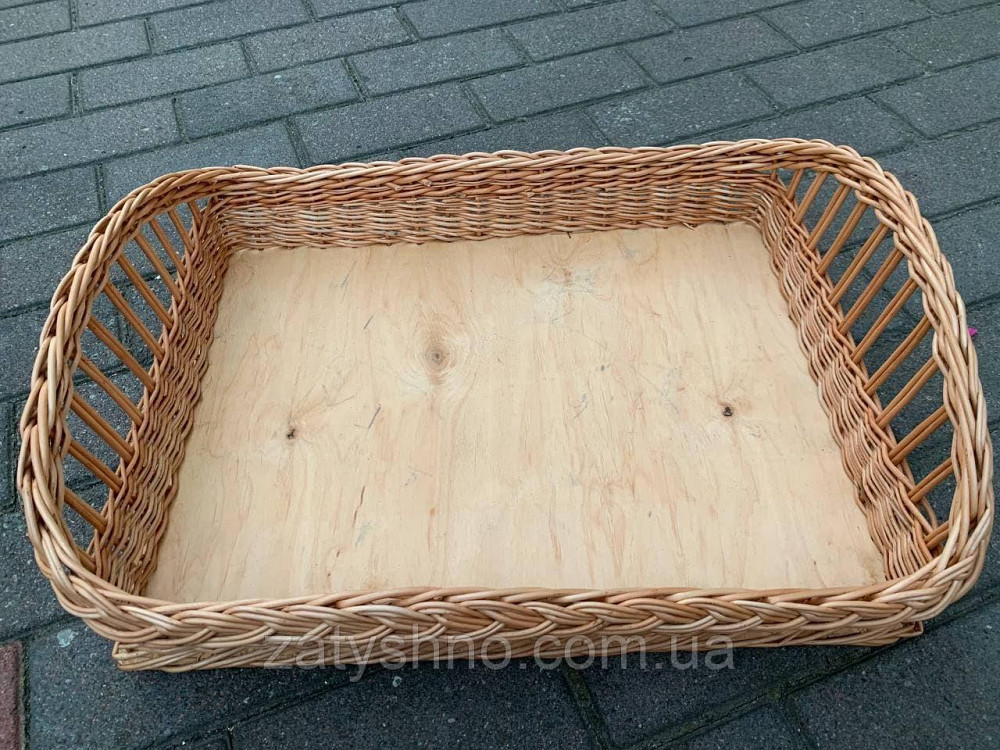 Поднос плетеный с ручками кофейный Киев - изображение 3