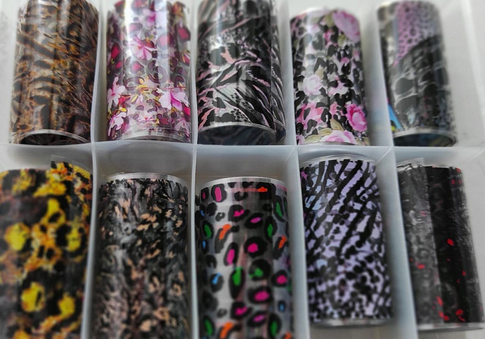 Фольга для нігтів 10шт/уп Київ - фото 2