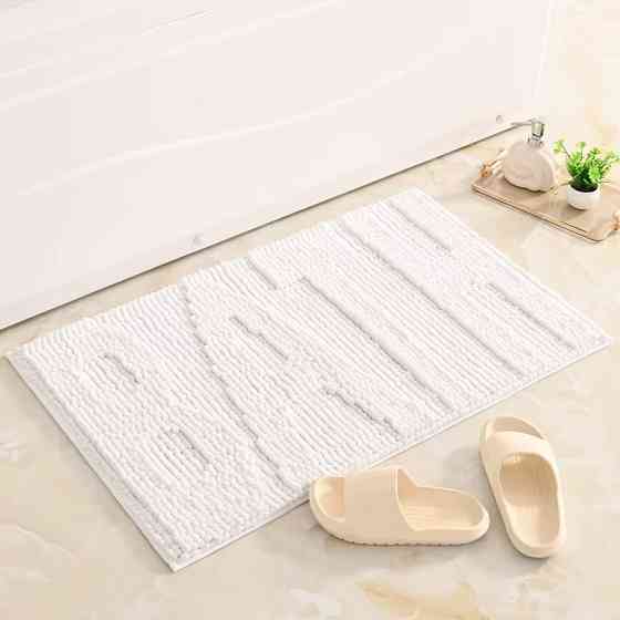Коврик для ванной и душа коврик для ног в ванную комнату,микрофибра,атискользящий 50х80 см,