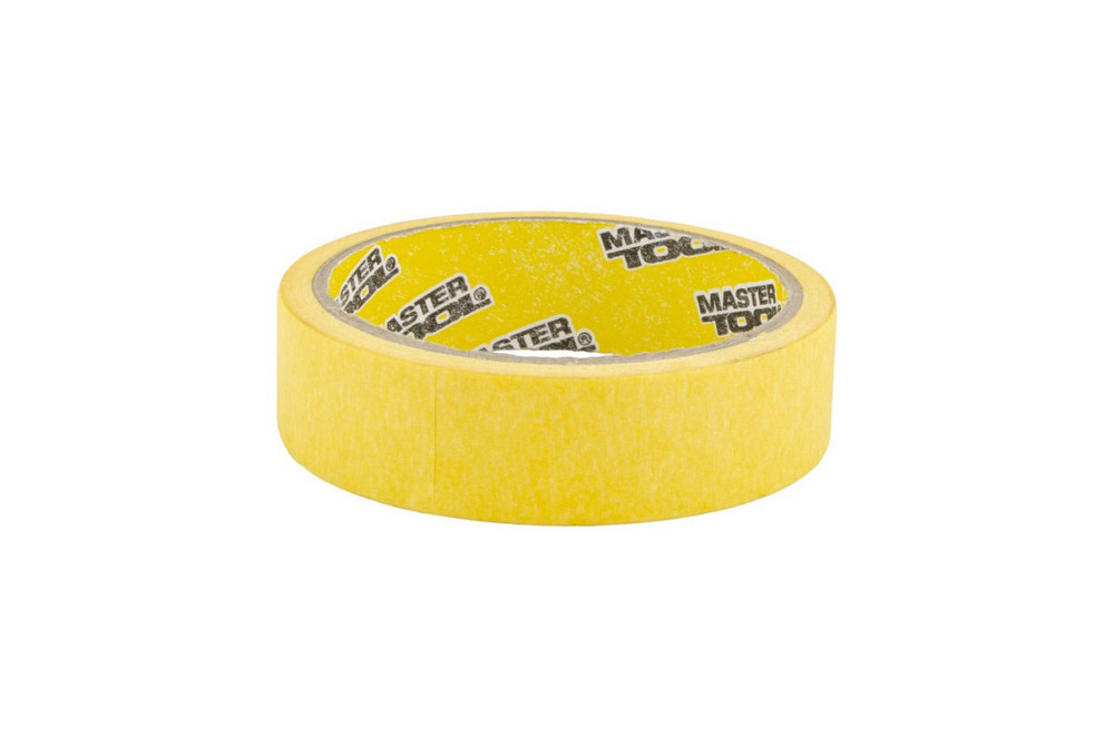 MASTERTOOL Стрічка малярна універсальна MASTERTOOL GripBond Easy 25 мм×15 м жовта 79-9901 Коломия - фото 4