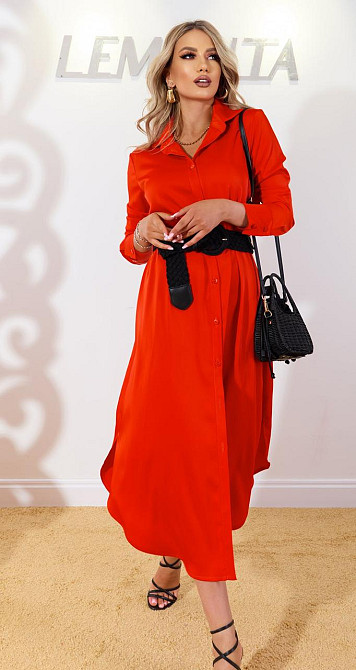 Шовкове плаття сорочка (46) Київ - фото 5