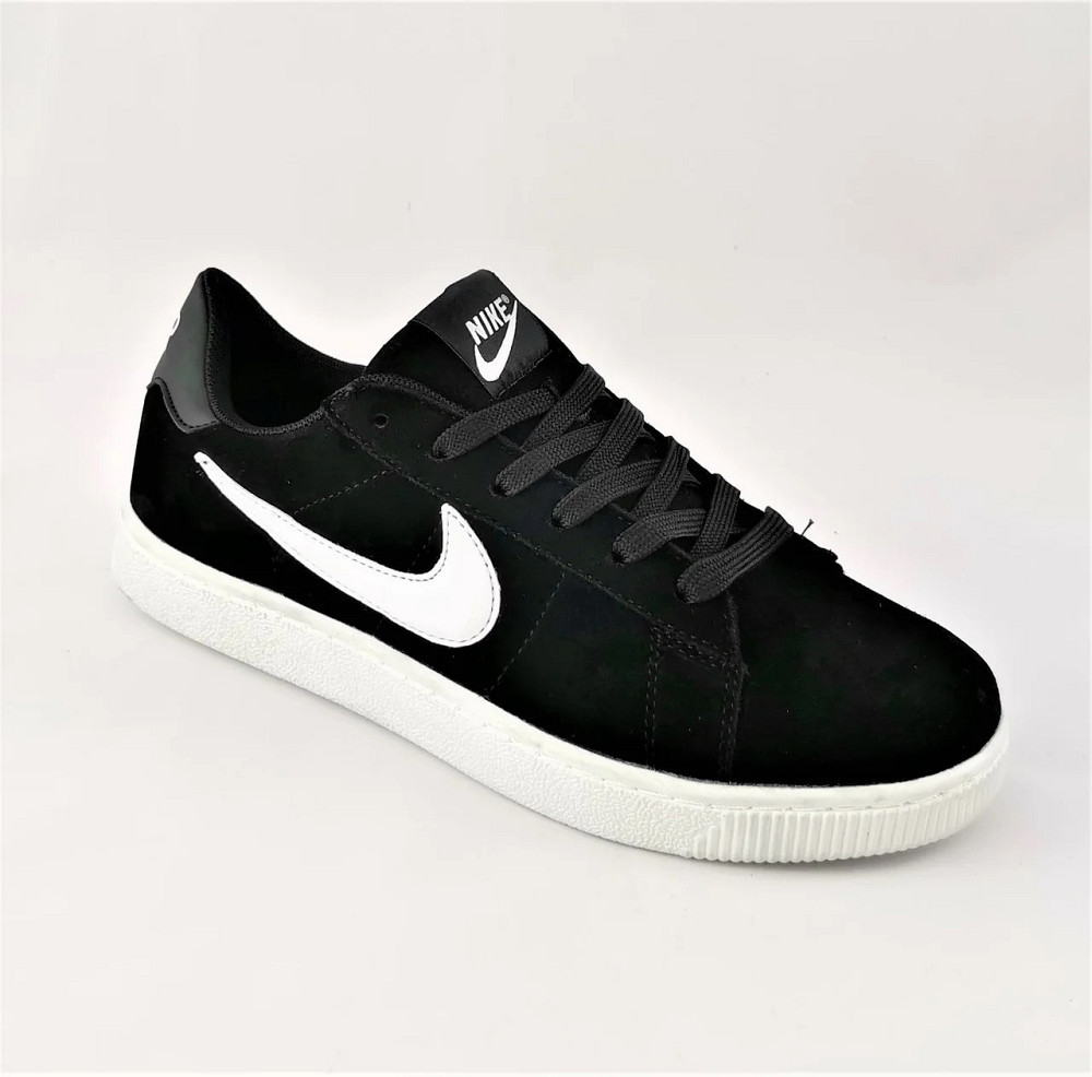 Кросівки Nike Чорні Чоловічі Замшеві Найк (розміри: 44) Відео Огляд Дніпро - фото 5