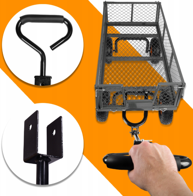 Тележка садовая Maltec 100л (Польша) Киев - изображение 6