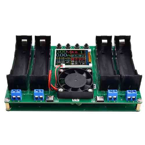 Тестер измеритель емкости сопротивления АКБ 18650 Li-ion с LCD, 4 канала Винница