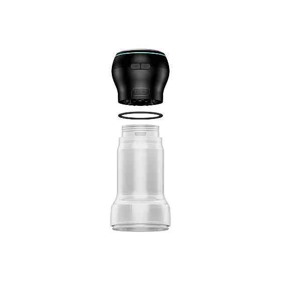 Мастурбатор Kiiroo Feel Pocket Crystal зі всмоктувальною інтерактивною насадкою PowerBlow Combo Set Sex Aura Київ